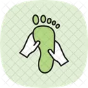 Fuss Massagegerat Entspannen Symbol