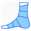 Fussverletzung  Symbol