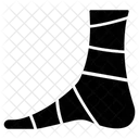 Fussverletzung  Symbol