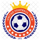 Insignia De Futbol Insignia De Futbol Escudo De Futbol Icono