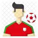 Avatar Futbol Futbol Icono