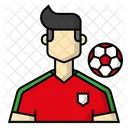 Avatar Futbol Futbol Icono