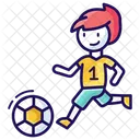 Futbolista Futbolista Deportista Icono