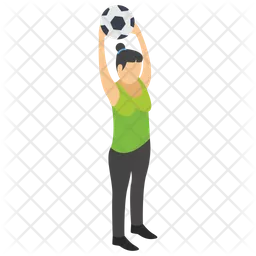 Jugador de fútbol  Icono