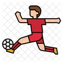 Futbolista Jugador De Futbol Futbol Icono