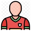 Jugador de fútbol  Icono