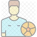 Jugador de fútbol  Icono