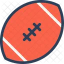 Futebol Americano Rugby Bola Icon