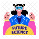 Future Scientist Student Pupil Icon
