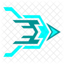 Arrowtechart Futuristic Hud Icon
