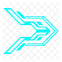 Arrowtechart Futuristic Hud Icon