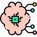 Futuristic Super Intelligence Chip 아이콘