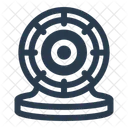 Futuristic Portal Gateway Teleportation Icon
