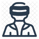 Futuristic Suit Armor Protection Icon