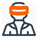 Futuristic Suit Armor Protection Icon