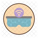 Oculos Futuros Oculos Vr Vidro De Realidade Virtual Ícone