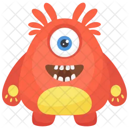 Fuzzy Monster  Icon