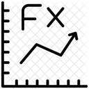 Grafico Fx Analise Infografico Ícone