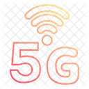G 5 G Signal Icône