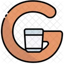 G 알파벳 교육 아이콘