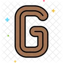 G G 문자 알파벳 아이콘