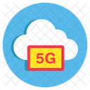 G Cloud G Network Cloud Technology Icon