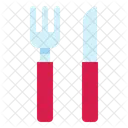 Gabel Messer Besteck Symbol