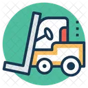 Gabelstapler LKW Band Icon