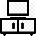 Moveis Interiores Televisao Ícone
