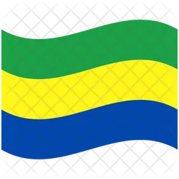 Gabon Flag Icon