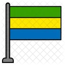 Gabon Country Flag Flag Icon