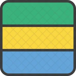 Gabon Flag Icon