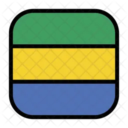 GABON Flag Icon