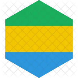 Gabon Flag Icon