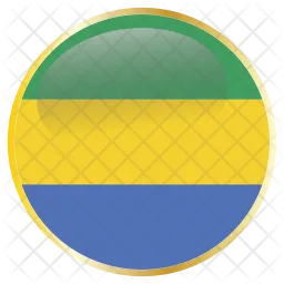 Gabon Flag Icon