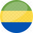 Gabon Flag Country Icon