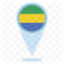 Gabon Location  Icon