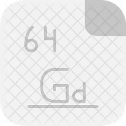 Gadolinium  Icon