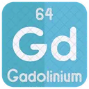 Gadolinium  Symbol