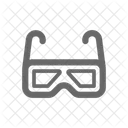 Gafas 3d Icono