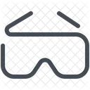Gafas Visera Mascara Icono