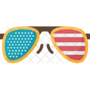 Gafas americanas  Icono