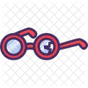 Gafas con cristales rotos  Icono