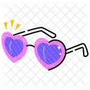 Gafas de corazon  Icono