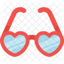 Gafas Amor Corazon Icono