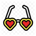Gafas De Corazon Gafas Amor Icono