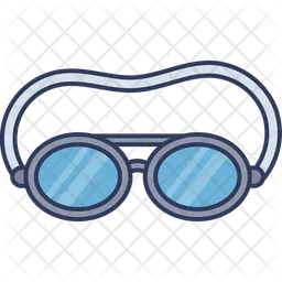 Gafas de natación  Icono