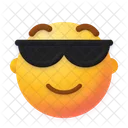 Gafas De Sol Emoji Cara Icono