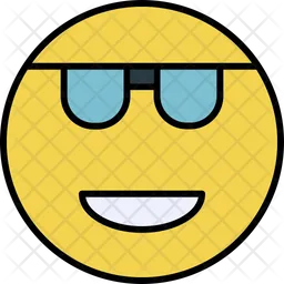 Gafas de sol Emoji Icono