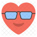 Emoji De Corazon Emoticon Emocion Icono